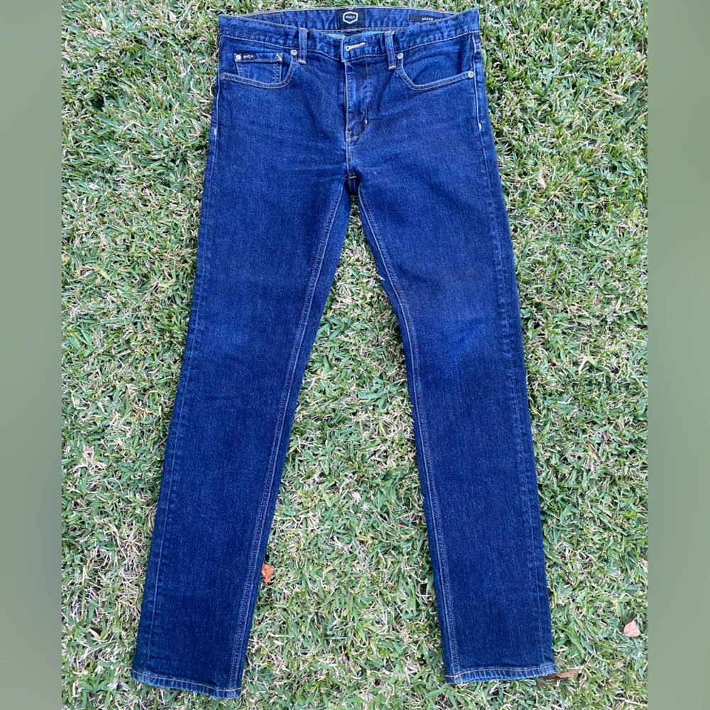 RVCA HEXED Men’s skinny slim fit  jeans